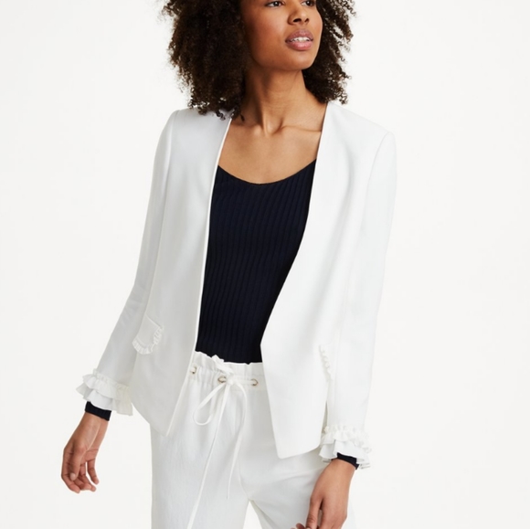 Club Monaco Jackets & Blazers - CLUB MONACO|| Ruffled Fionnah Jacket